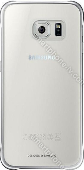 Samsung clear Cover for Galaxy S6 silver 