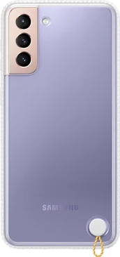 Самсунг clear Protective Cover для Галакси S21+ белый