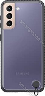 Samsung clear Protective Cover for Galaxy S21 black 