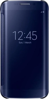 Samsung clear View Cover для Galaxy S6 Edge черный