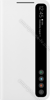 Samsung clear View Cover for Galaxy S21 FE white 