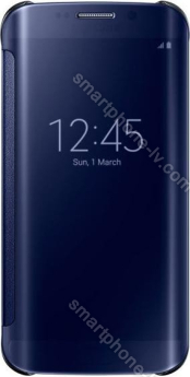 Samsung clear View Cover for Galaxy S6 Edge black 