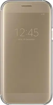 Samsung clear View Cover for Galaxy A5 (2017) gold