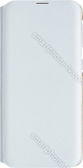 Samsung wallet Cover for Galaxy A20e white 