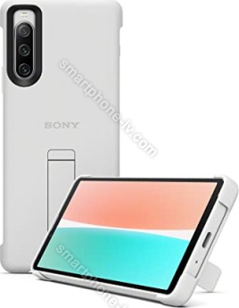 Sony stylish sleeve with pedestal for Xperia 10 IV white 
