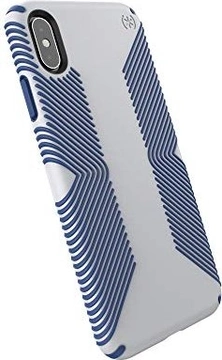 Speck Presidio Grip для Эпл Айфон XS Макс microchip серый/ballpoint синий
