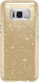Speck Presidio clear + Glitter for Samsung Galaxy S8 gold 