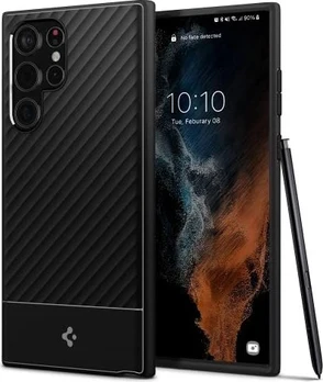 Spigen Core Armor для Samsung Galaxy S22 Ultra Matte черный