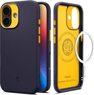 Spigen Nano Pop (MagFit) для Apple iPhone 17 blueberry морская волна