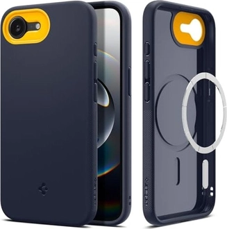 Spigen Nano Pop (MagFit) для Apple iPhone 16e blueberry морская волна