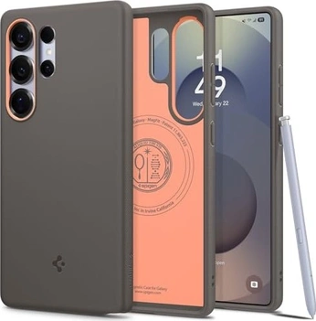 Spigen Nano Pop (MagFit) для Samsung Galaxy S25 Ultra Papaya серый