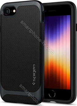 Spigen Neo hybrid Herringbone for Apple iPhone SE (2020) metal slate 