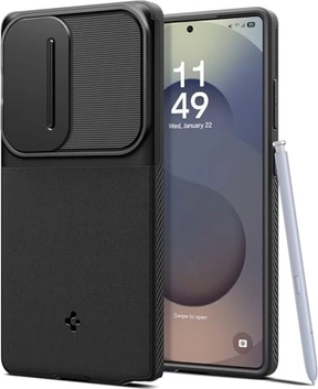Spigen Optics Armor для Samsung Galaxy S25 Ultra черный