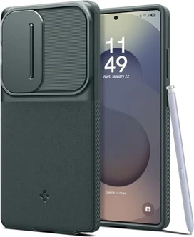 Spigen Optics Armor для Самсунг Галакси S25 Ультра Abyss зеленый