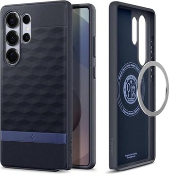 Spigen Parallax (MagFit) для Samsung Galaxy S25 Ultra морская волна Violet