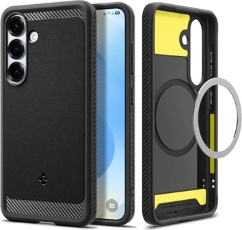 Spigen Rugged Armor (MagFit) для Samsung Galaxy S25+ Matte черный