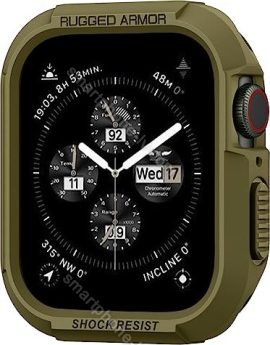 Spigen Rugged Armor for Apple Watch (45mm/44mm) olive Green 