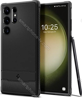 Spigen Rugged Armor for Samsung Galaxy S23 Ultra Matte Black 