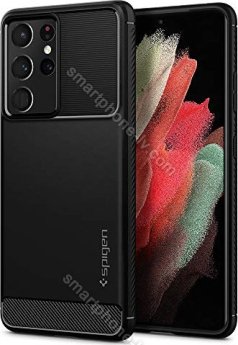 Spigen Rugged Armor for Samsung Galaxy S21 Ultra black 