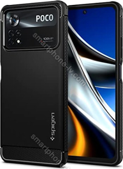 Spigen Rugged Armor for Xiaomi Poco X4 Pro 5G black 