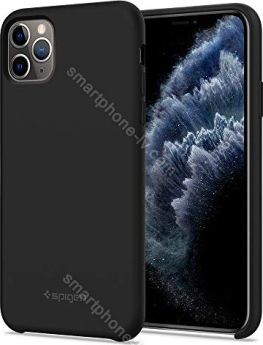 Spigen Silicone Fit for Apple iPhone 11 Pro Max black 
