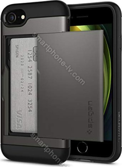 Spigen Slim Armor CS for Apple iPhone SE (2020) gunmetal 