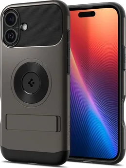 Spigen Slim Armor (MagFit) for Apple iPhone 16 gunmetal