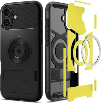 Spigen Slim Armor (MagFit) for Apple iPhone 16 black
