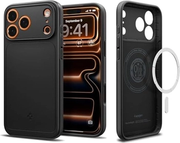 Spigen Thin Fit (MagFit) для Apple iPhone 17 Pro черный