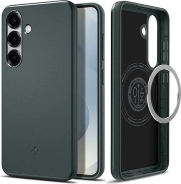 Spigen Thin Fit (MagFit) для Samsung Galaxy S25 Abyss зеленый