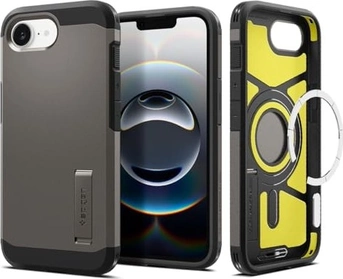 Spigen Tough Armor AI (MagFit) для Apple iPhone 16e gunmetal