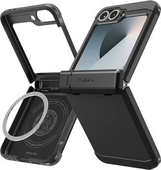 Spigen Tough Armor Pro (MagFit) для Samsung Galaxy Z Flip7 FE черный