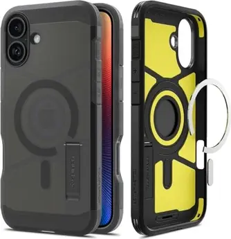 Spigen Tough Armor AI (MagFit) for Apple iPhone 16 frost Black