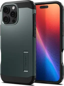 Spigen Tough Armor AI (MagFit) for Apple iPhone 16 Pro Abyss Green