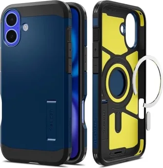 Spigen Tough Armor AI (MagFit) for Apple iPhone 16 Plus Navy Blue
