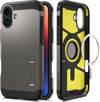 Spigen Tough Armor AI (MagFit) for Apple iPhone 16 Plus gunmetal
