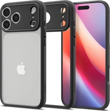 Spigen Ultra hybrid для Apple iPhone 17 Pro Max matte черный