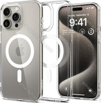 Spigen Ultra hybrid MagFit for Apple iPhone 15 Pro Max white 