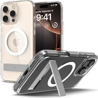 Spigen Ultra hybrid S (MagFit) for Apple iPhone 16 Pro Max Crystal clear