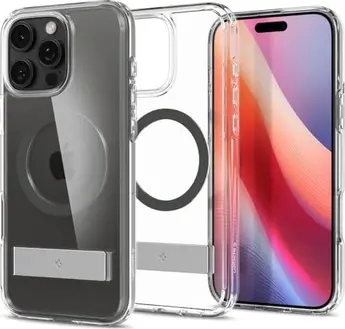 Spigen Ultra hybrid S (MagFit) for Apple iPhone 16 Pro graphite