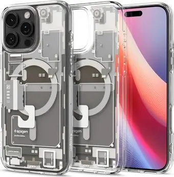 Spigen Ultra hybrid Zero One MagFit for Apple iPhone 16 Pro natural titanium