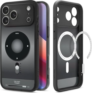 Spigen Ultra hybrid Classic (MagFit) для Apple iPhone 17 Pro Max черный