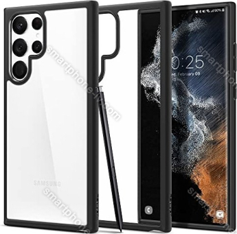 Spigen Ultra hybrid for Samsung Galaxy S22 Ultra Matte Black 