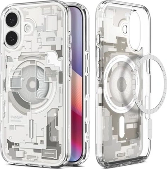 Spigen Ultra hybrid Zero One (MagFit) для Apple iPhone 17 natural titanium