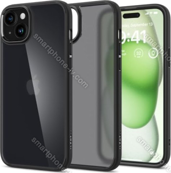 Spigen Ultra hybrid mat for Apple iPhone 15 Plus frost Black 