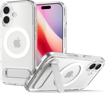 Spigen Ultra hybrid S (MagFit) для Apple iPhone 17 clear белый