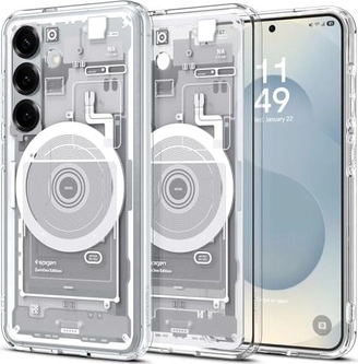 Spigen Ultra hybrid Zero One (MagFit) для Samsung Galaxy S25 белый