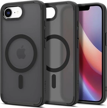 Spigen Ultra hybrid (MagFit) для Apple iPhone 16e frost черный