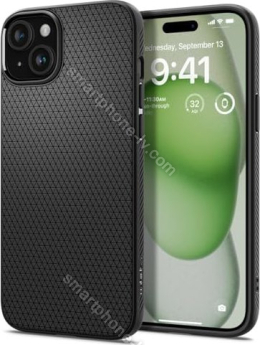 Spigen liquid Air for Apple iPhone 15 Plus Matte Black 