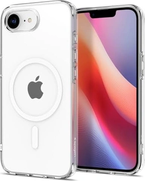 Spigen liquid Crystal (MagFit) для Apple iPhone 16e clear белый
